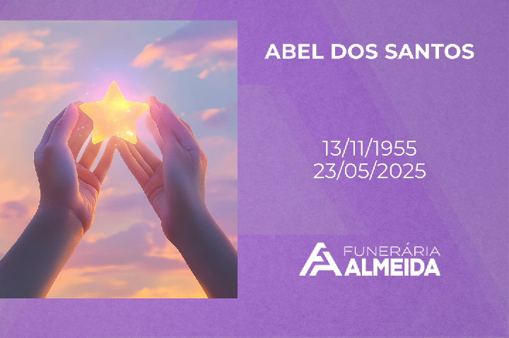 Comunicamos o falecimento do SR. ABEL DOS SANTOS ( mais conhecido como Chibel )