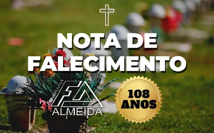 Funerária Almeida comunica o falecimento do SR. DINEY GOMES CASEMIRO