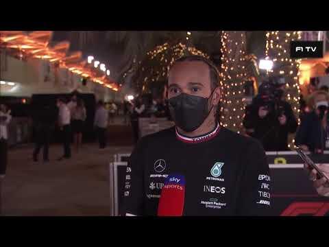 Hamilton segura Verstappen e abre temporada  com vitória no Bahrein