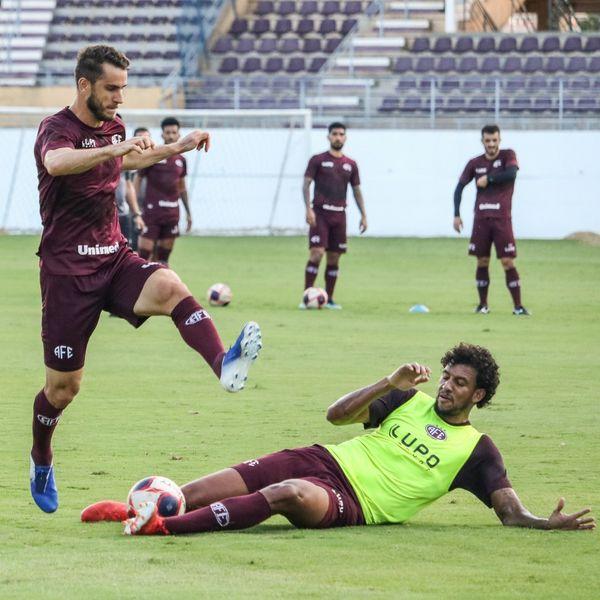 Mesmo sem o Paulistão , Ferroviária continua treinando forte!
