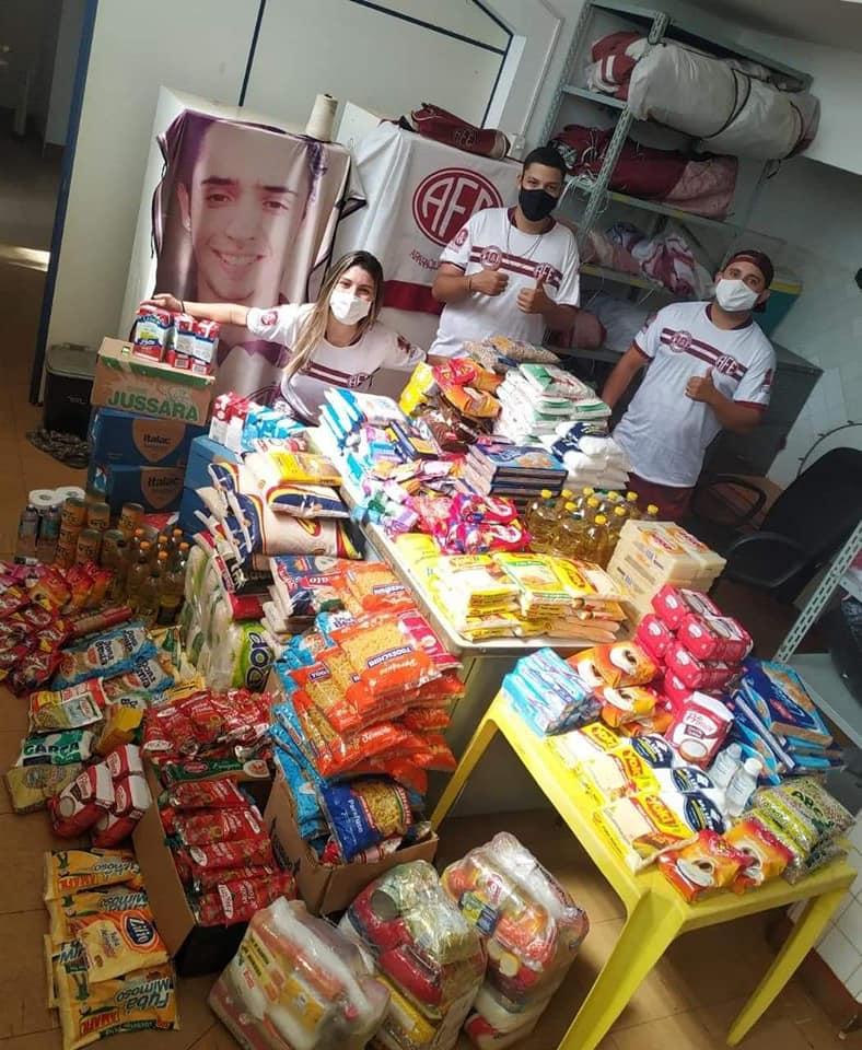 Primeira ação social da Torcida Organizada Afeganistão da Ferroviária de Araraquara  em 2021!