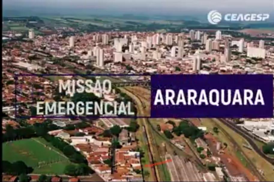 Ação doará alimentos dia 29/04 em Araraquara