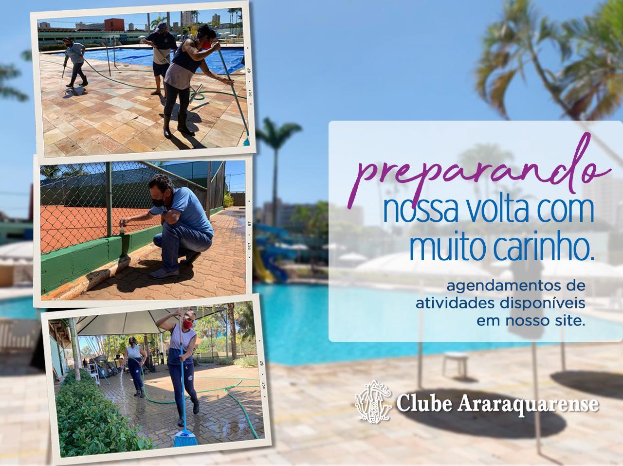 Clube Araraquarense aberto novamente!