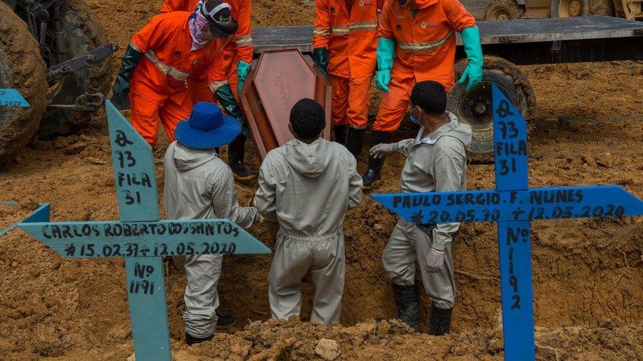 Covid-19: Brasil tem novo recorde: 4.249 mortes por Covid-19 em 24 horas