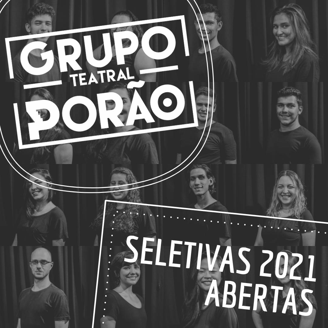 Grupo Teatral Porão abre seleção para novos atores