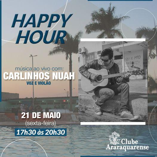 Nesta 6ª feira 21/05 tem Happy Hour no Clube Araraquarense!