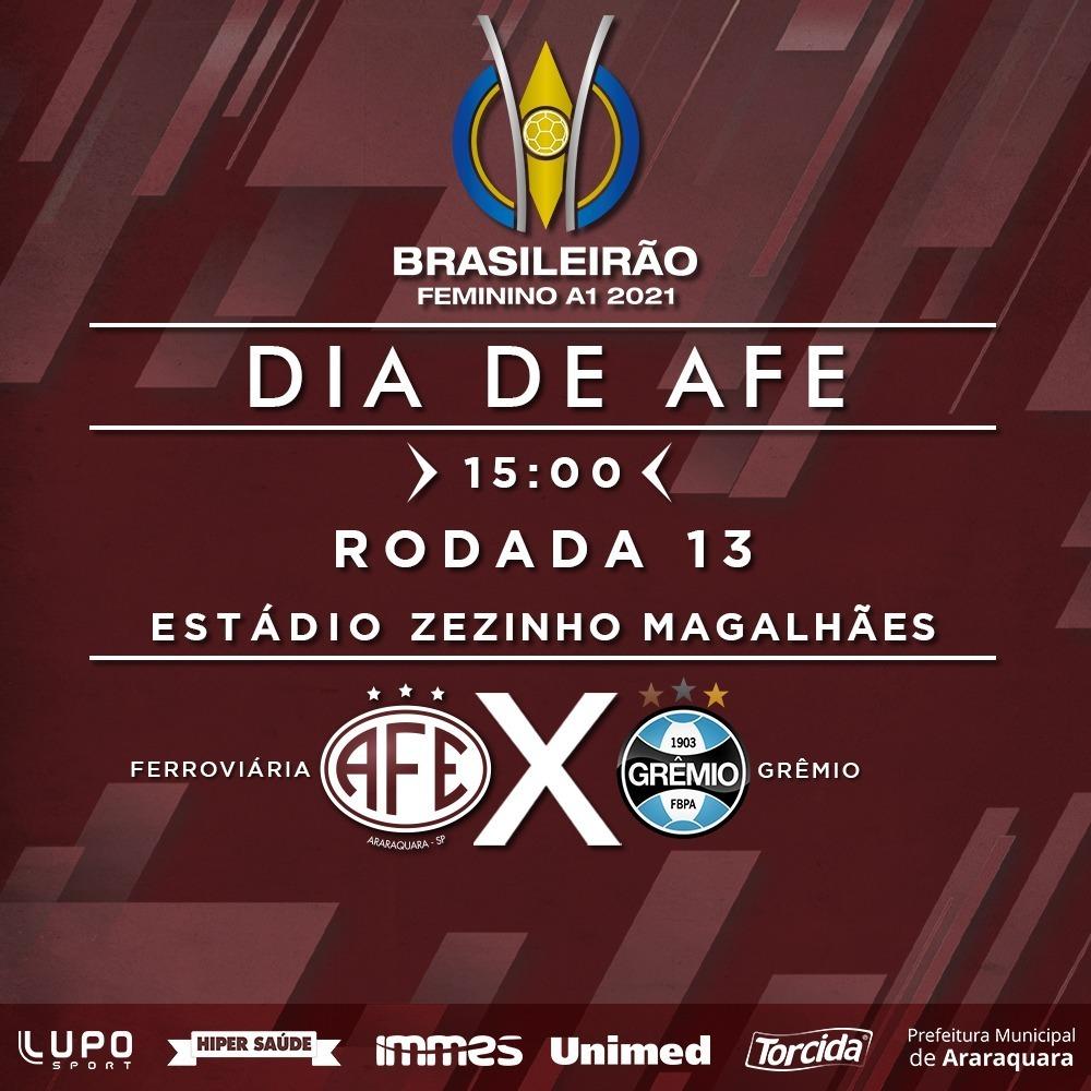 Hoje tem Guerreiras Grenás contra o Grêmio pelo Brasileirão 2021!