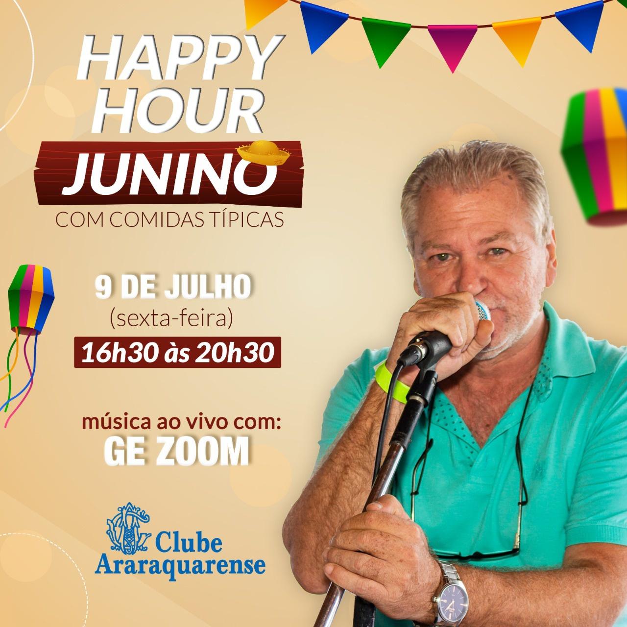Feriadão e Happy Hour Junino do Clube Araraquarense!