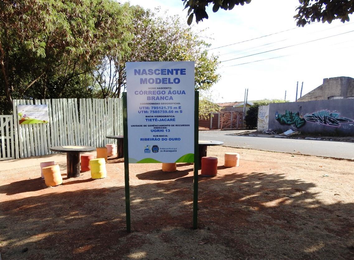 Meio ambiente e Daae realizam coleta de água na nascente modelo do córrego Água Branca