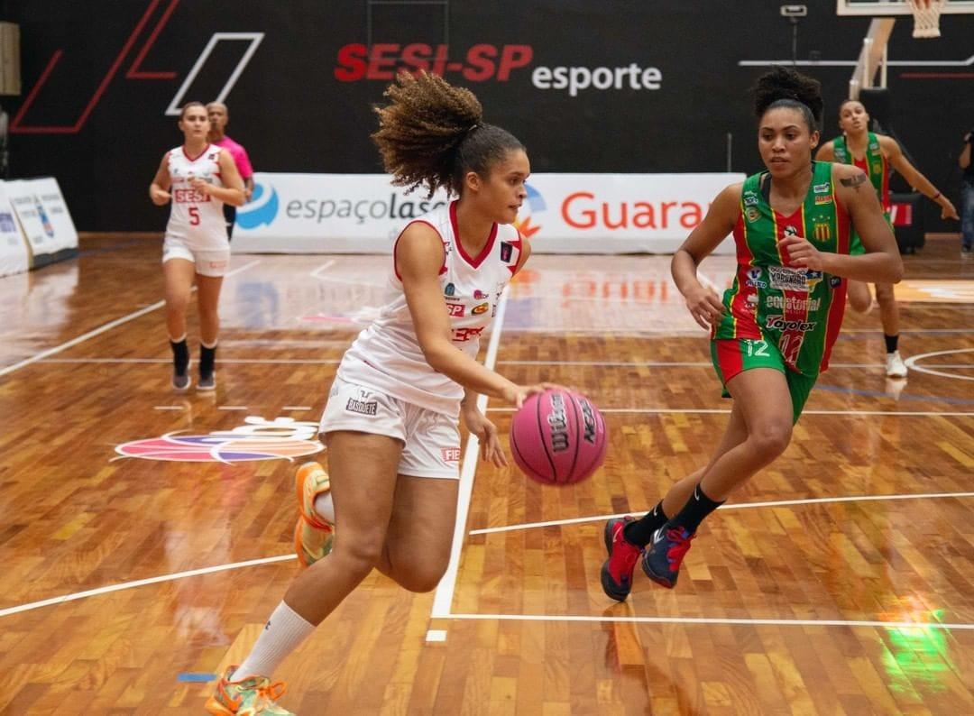Sesi Basquete Araraquara Feminino ganha de 76 à  54  do Sampaio Côrrea Basquete - LBF 2021!