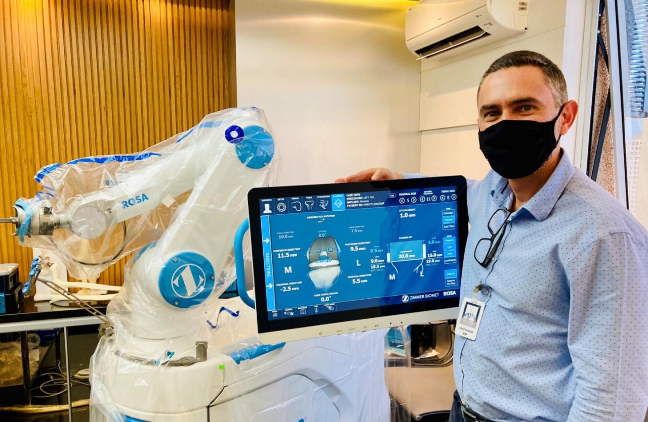 Avanços da cirurgia robótica ortopédica no Brasil