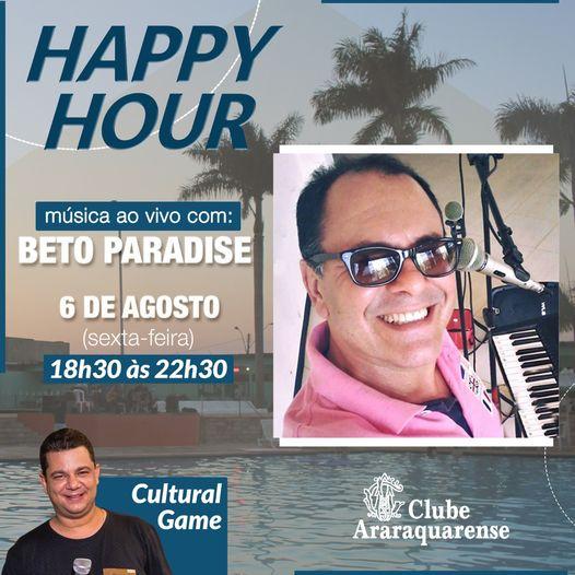 Happy Hour e Cultural Game nesta sexta-feira no Clube Araraquarense!