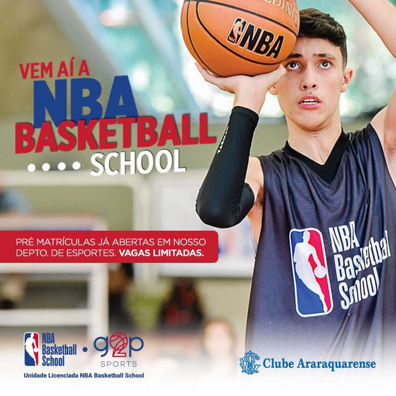 Vem aí a NBA Basketball School no Clube Araraquarense!