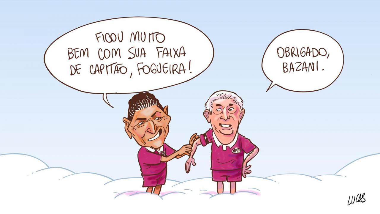 Bazzani recepcionando Fogueira no Céu!Sensacional!