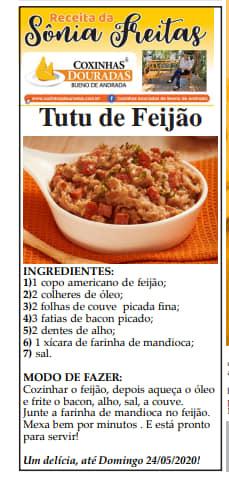 Receita Sõnia Freitas - 20/03/2022 - Domingo!