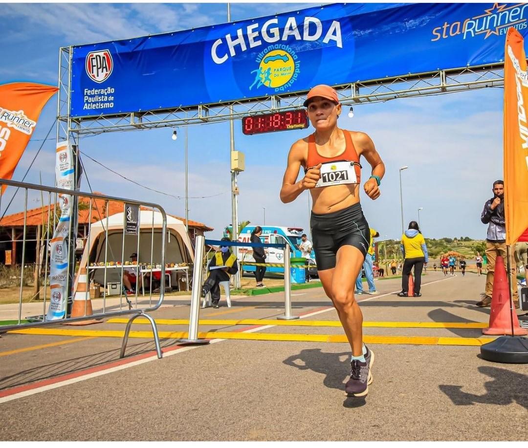 Noeme Pereira da Fundesport Araraquara chega em 3ª na Ultramaratona 2021 e atinge índice para Berlim!