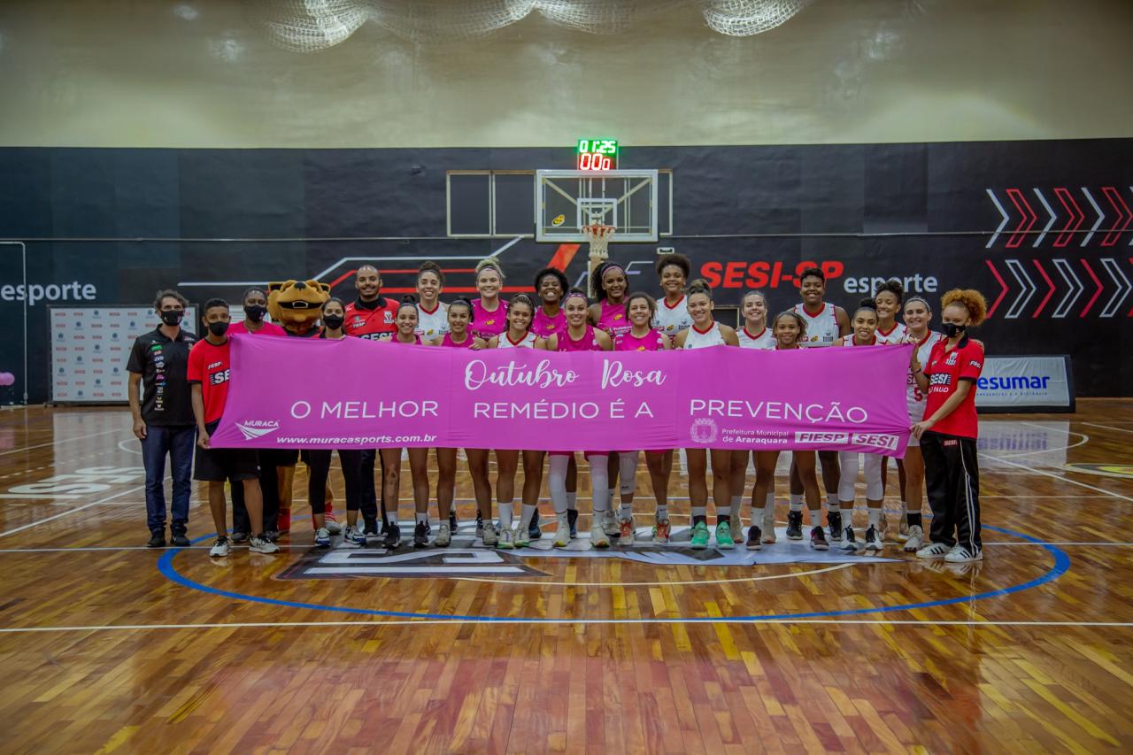 Sesi Araraquara Basquete Feminino 68 X 48 Pró Esporte/Sorocaba - Paulista de Basquete Feminino 2021!