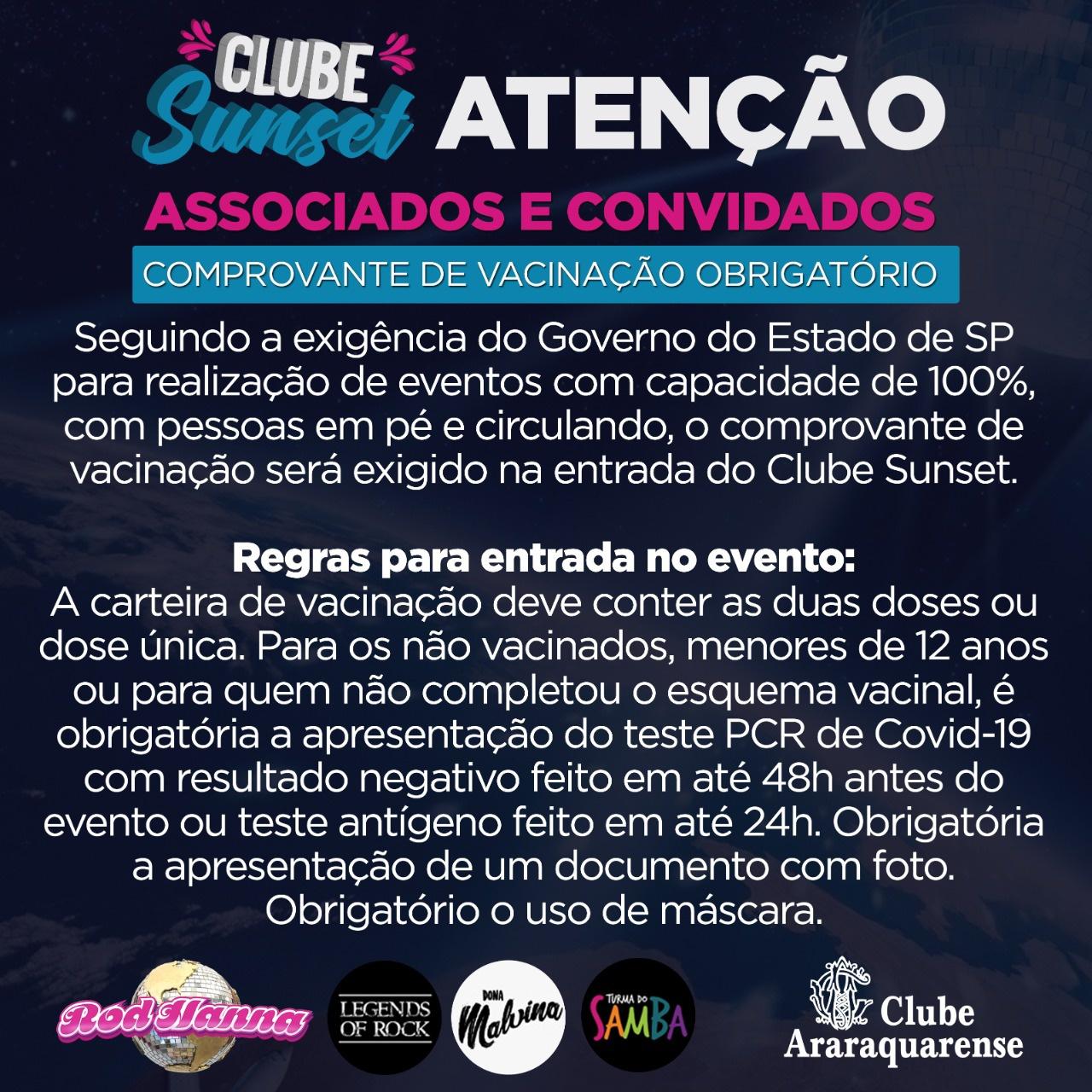 Dicas para o Clube Sunset 2021!