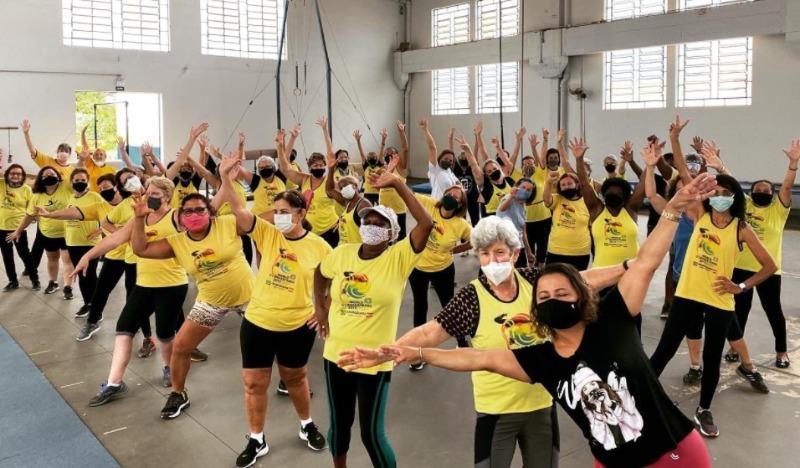 Ginástica artística realiza integração e reabilitação de idosos em Araraquara!