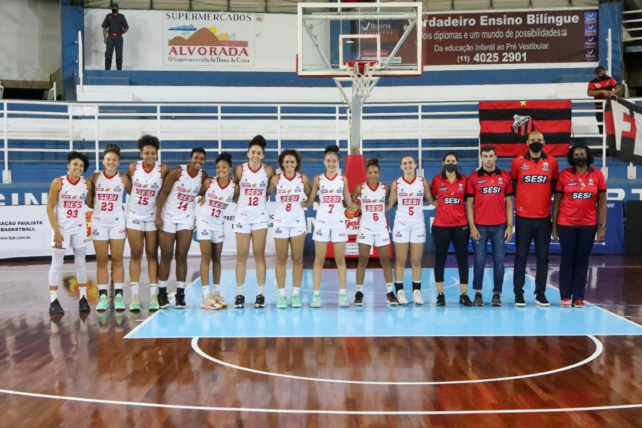 Ituano 49 X 58 Sesi Araraquara Basquetebol Feminino - Paulista de Basquete Feminino 2021!