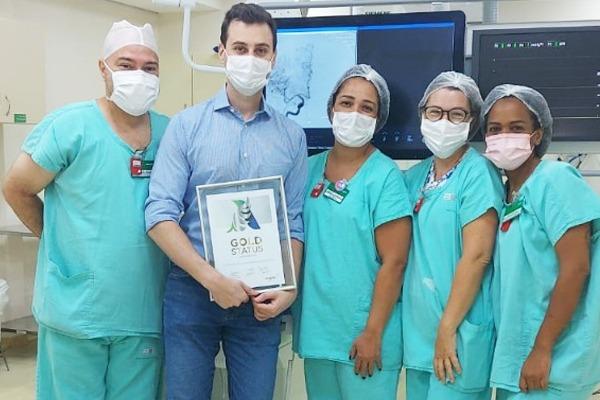 Pela 2ª vez consecutiva, Hospital São Paulo – Unimed Araraquara recebe a certificação Ouro no Angels Award