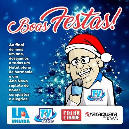 A Esporte em Ação Comunicação Esportiva deseja um Feliz e Santo Natal e um 2022!