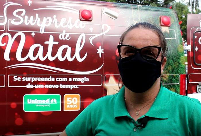 Colaboradores da Unimed emocionam-se com a 