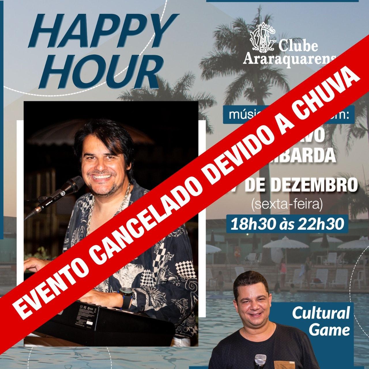 Happy Hour cancelado no Clube Araraquarense!