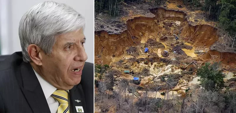 MP suspeita que atos do general Heleno preparam terreno para mineração em terra indígena