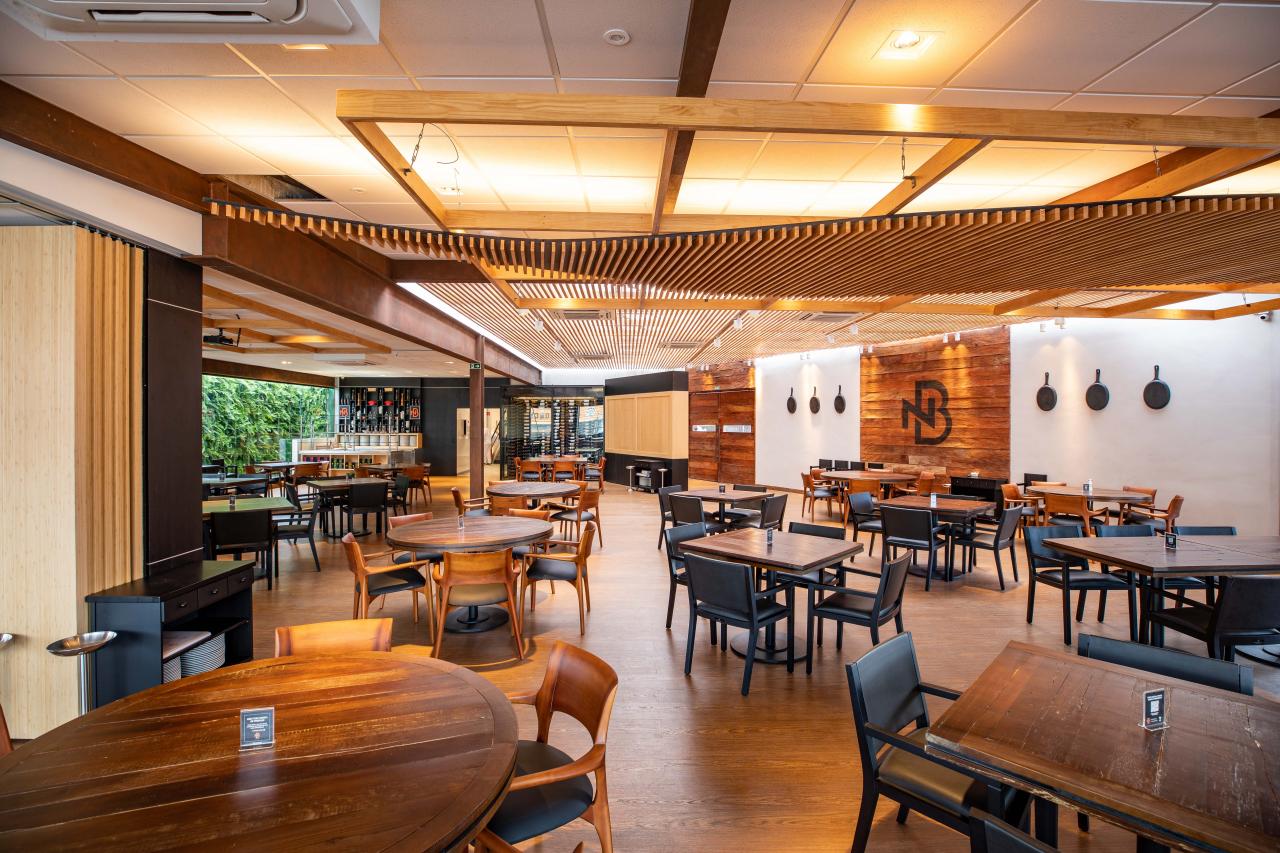 NB Steak dispõe de espaço para eventos e confraternizações de empresas