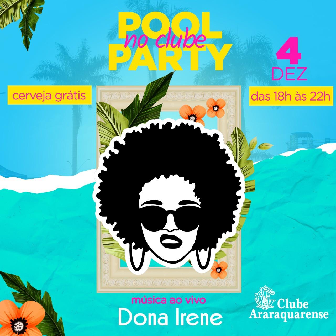 Pool Party no Clube Araraquarense!