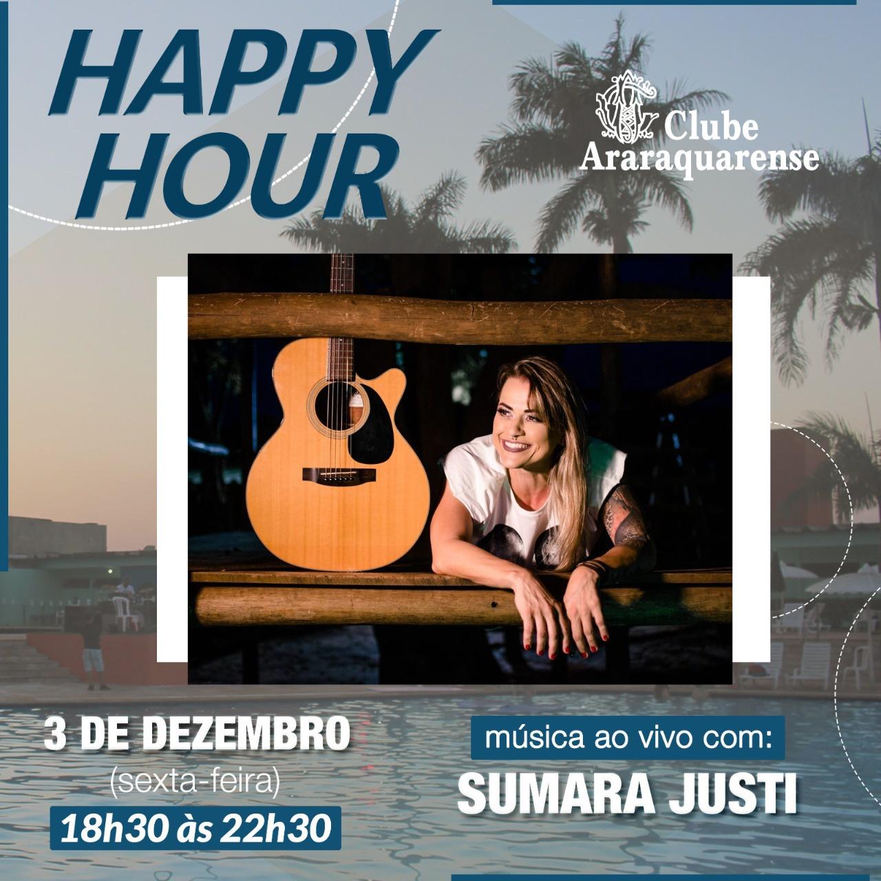 #Sextou com Happy hour no Clube Araraquarense!