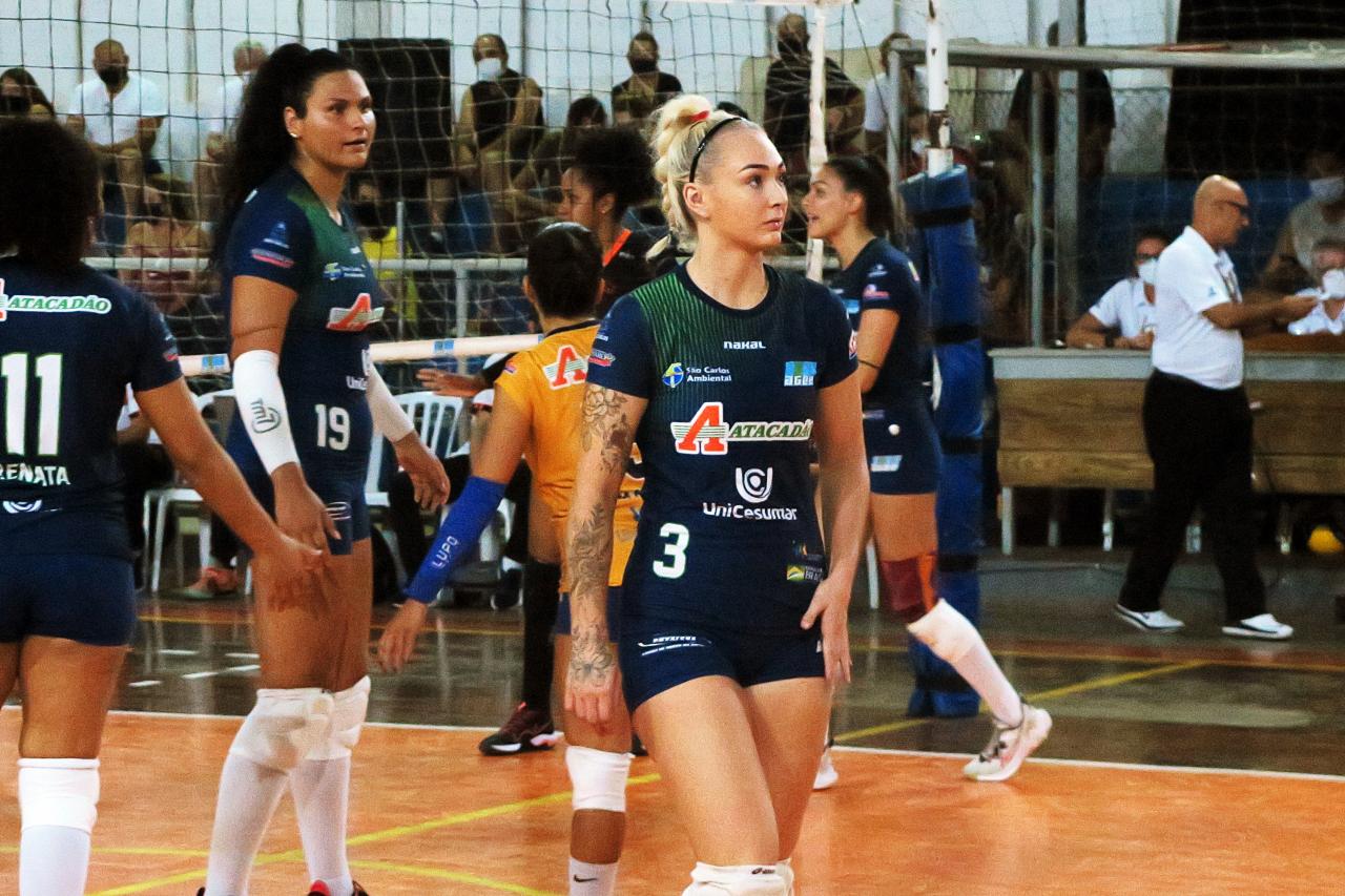 AGEE/Atacadão perde no tie-break para o São Caetano