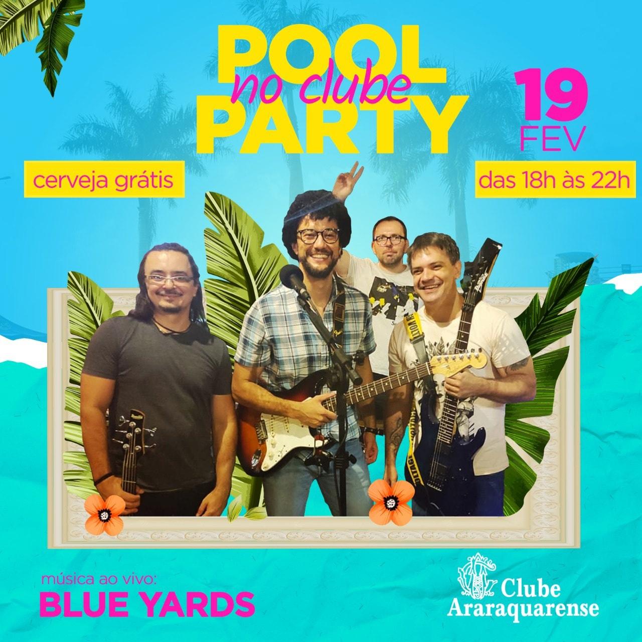 Pool Party no Clube Araraquarense!