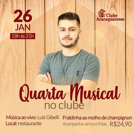  Quarta-feira no Clube Araraquarense!