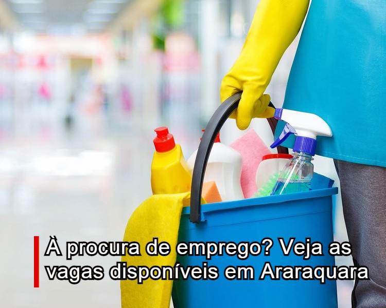 Veja as vagas disponíveis em Araraquara