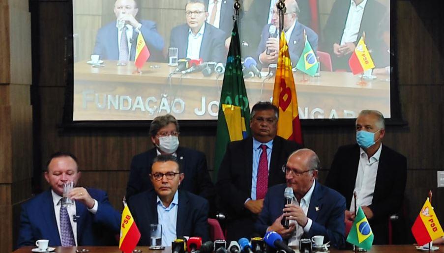 ALCKMIN OFICIALIZA FILIAÇÃO AO PSB E SE ENCAMINHA PARA SER VICE DE LULA