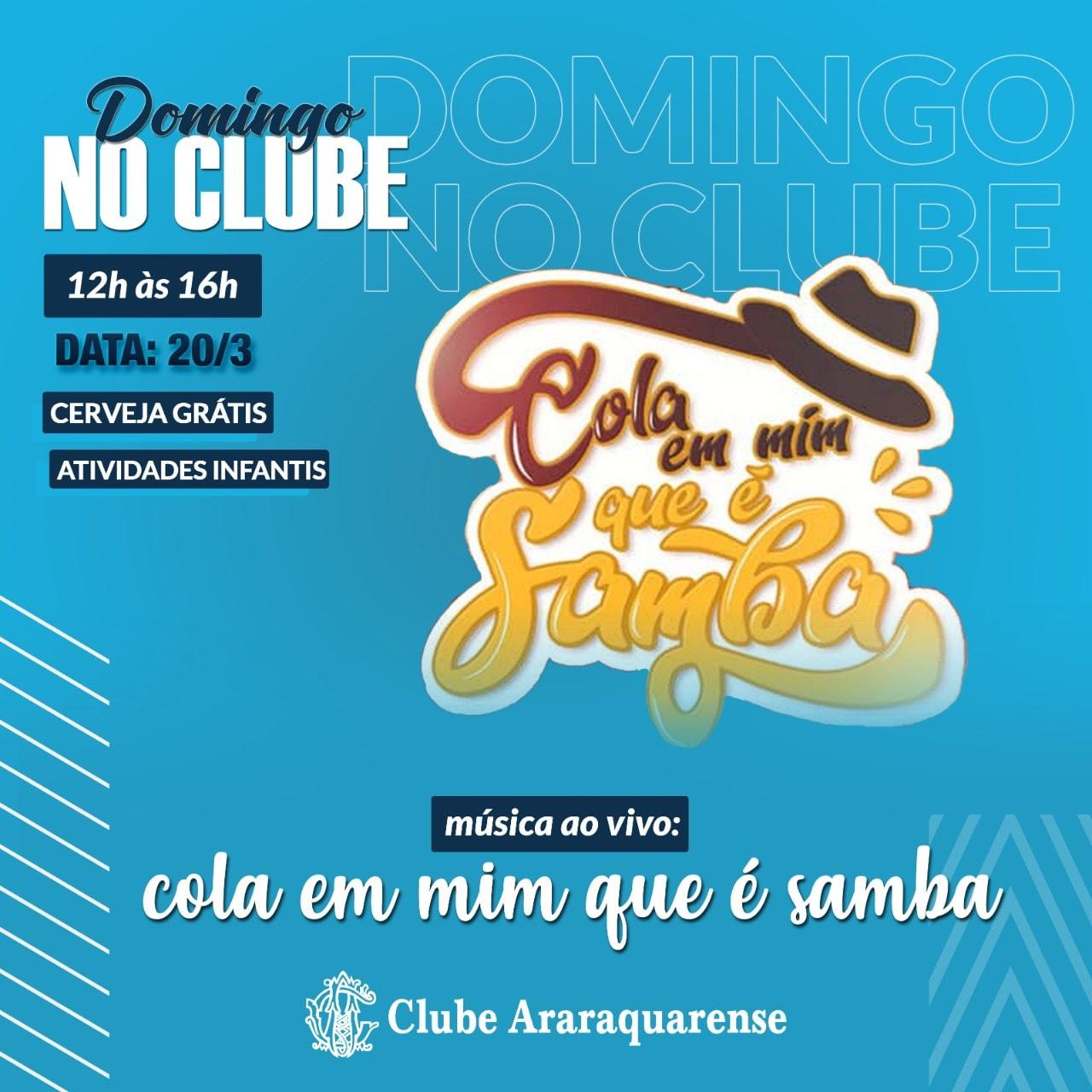 Domingo no Clube com muita música, ao comando de 