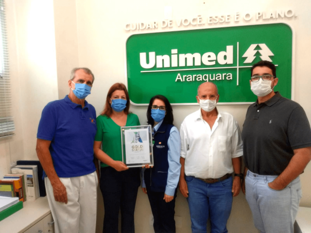 Hospital São Paulo – Unimed Araraquara recebe a certificação Ouro no AngelsAwards pela 3ª vez consecutiva
