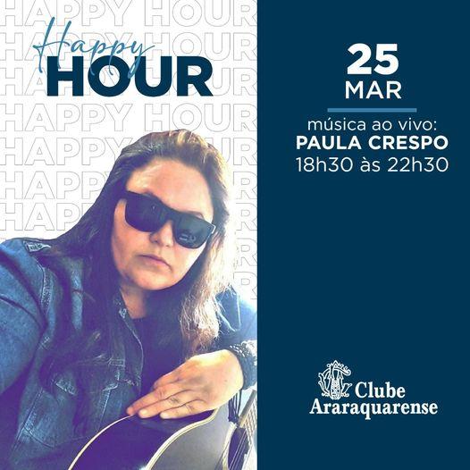 Sextou no Clube Araraquarense com as melhores de Paula Crespo!