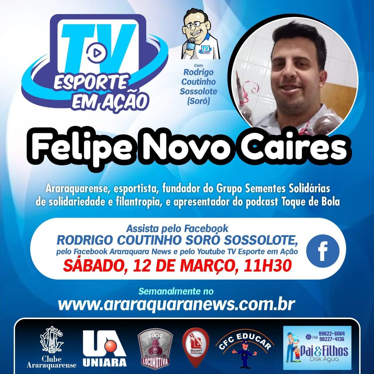 TV ESPORTE EM AÇÃO COM FELIPE CAIRES!