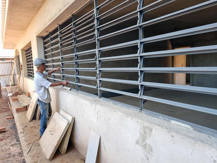 Ampliação de CER no Jardim Universal está na fase de acabamento