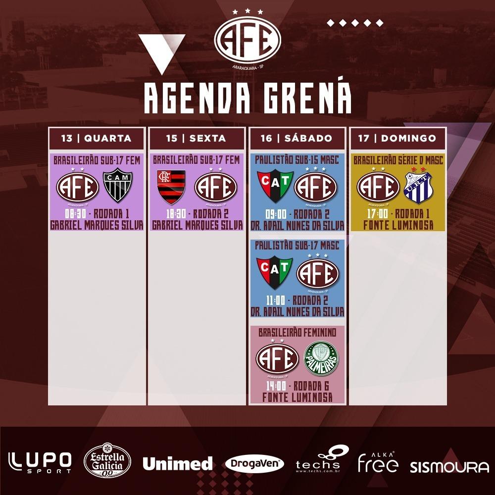 Confira os próximos compromissos da Ferroviária !