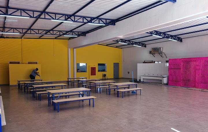 Melhorias na EMEF Rafael de Medina estão na reta final