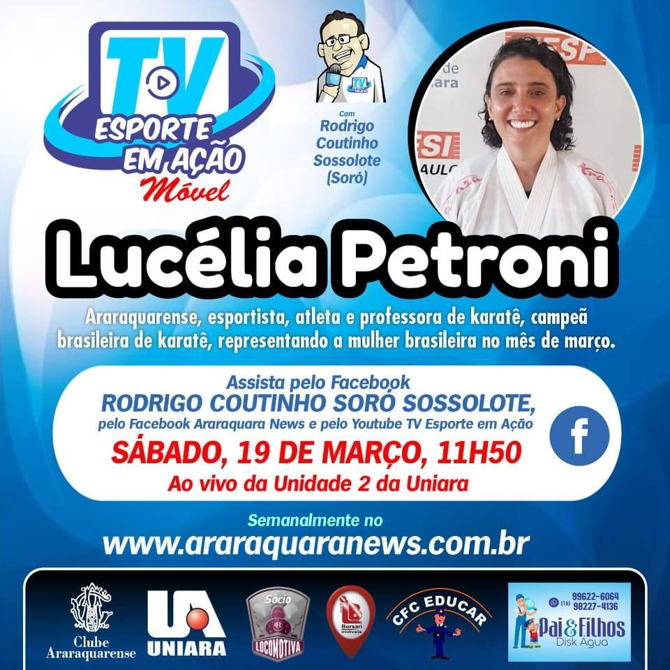 TV Esporte em Ação com Lucelia Petronio!