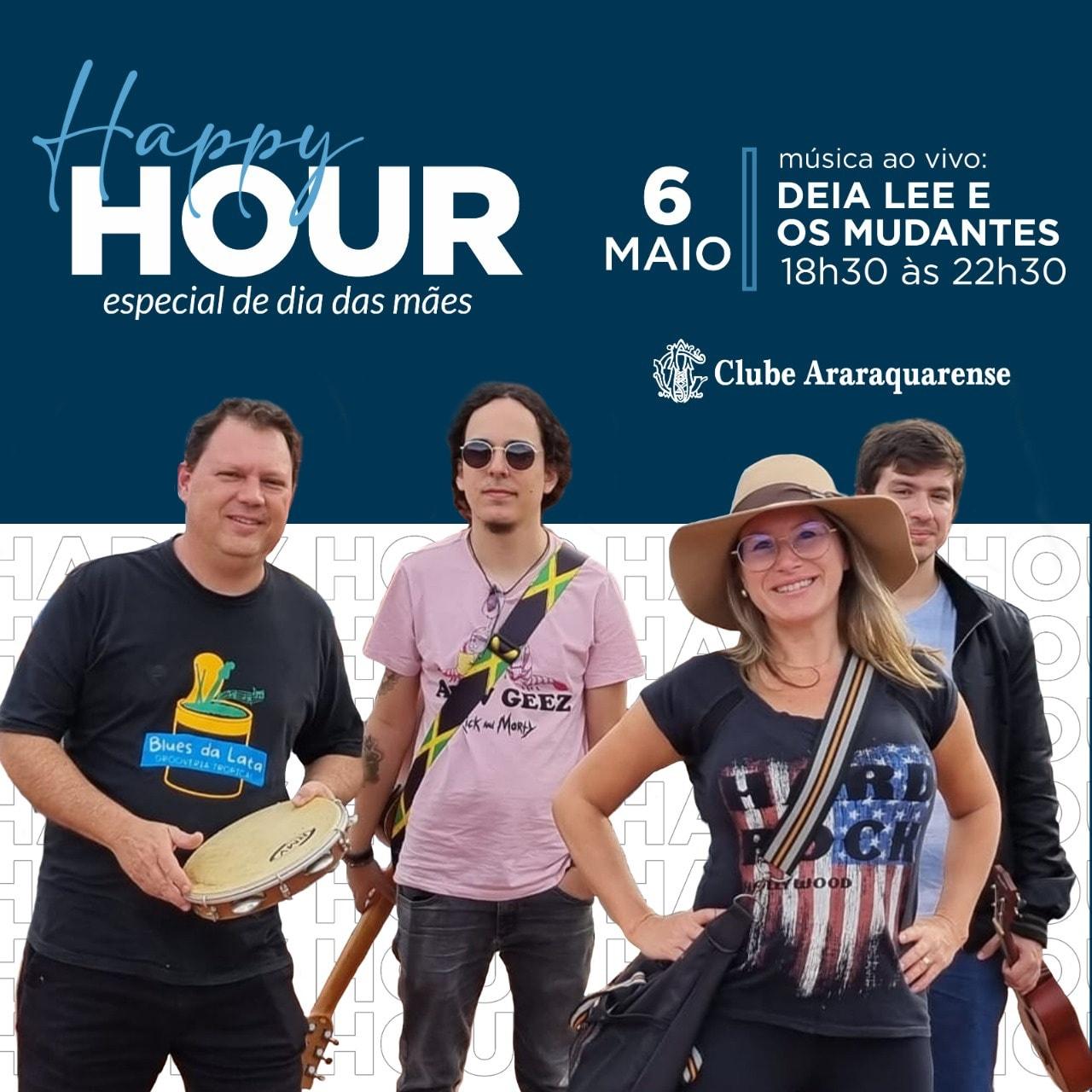 Em comemoração ao dia das mães, preparamos um Happy Hour especial!