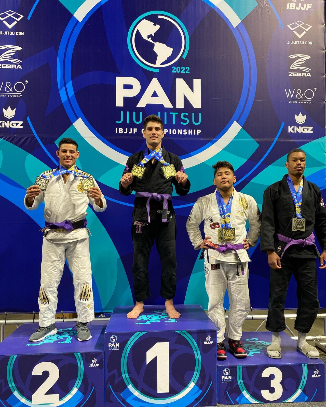 Guilherme Cypriano de Araraquara é Campeão Panamericano de Jiu Jitsu!
