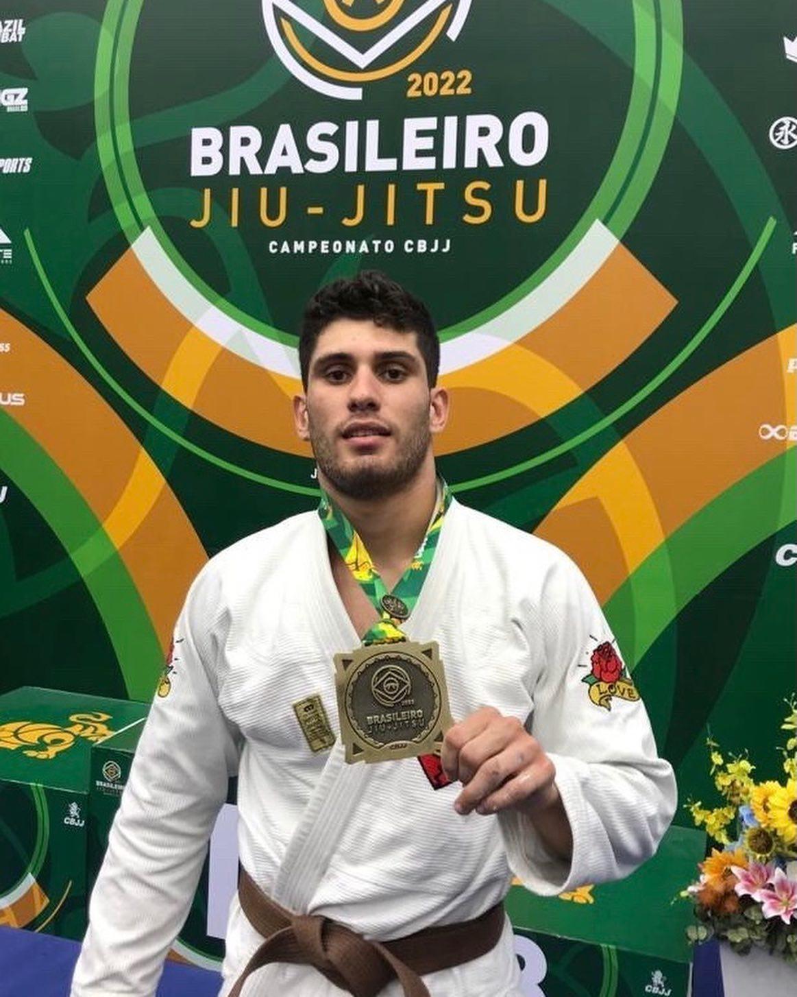 Guilherme Cypriano é terceiro colocado no Brasileiro de Jiu Jitsu 2022!