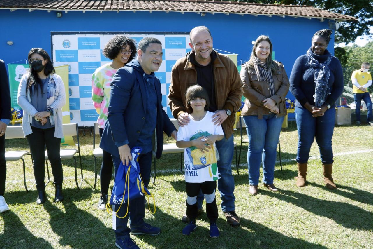 Prefeitura de Araraquara, CBF e FPF lançam o projeto Gol do Brasil!