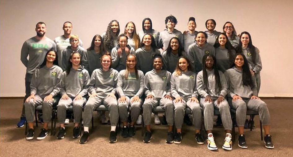 Seleção Brasileira de Basquete Feminino Sub-18 está concentrada em Araraquara!